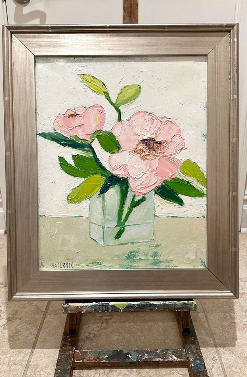 Tree peony frame easle